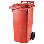 J.A.D. TOOLS popelnice 120 l červená plastová – Zboží Mobilmania