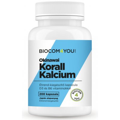 Biocom Koralový vápník 200 kapsúl – Hledejceny.cz