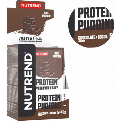 Nutrend Protein puding čokoláda kakao 5 x 40 g – Zbozi.Blesk.cz