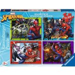 Ravensburger 4x100 Spiderman 100 dílků – Zboží Mobilmania
