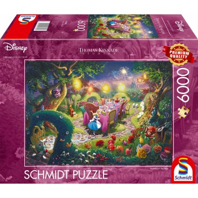 Schmidt Spiele Disney Dreams Collection Mad Hatters Tea Party Thomas Kinkade 6000 dílků – Hledejceny.cz