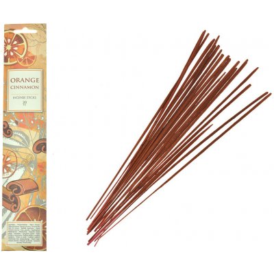 Incense Sticsk Vonné tyčinky Pomeranč a skořice 20 ks – Zboží Dáma