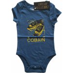 Dětské body ROCK OFF Nirvana Kurt Cobain černá – Hledejceny.cz