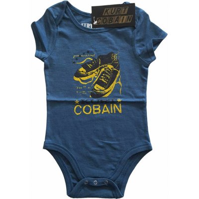 Dětské body ROCK OFF Nirvana Kurt Cobain černá – Hledejceny.cz