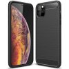 Pouzdro a kryt na mobilní telefon Apple Pouzdro Carbon Case iPhone 12 / 12 Pro černé