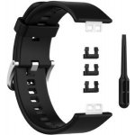 Mobilly řemínek pro Huawei Watch Fit, silikonový, černý 256 black DSS-02-01H – Hledejceny.cz