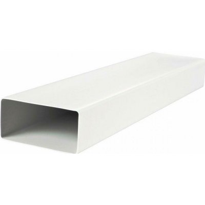 Vents 1008183 Potrubí VENTS 8010 - 1 m/ 60 x 204 mm PVC, vzduchotechnické – Hledejceny.cz