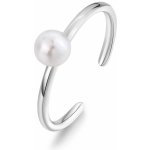 S`Agapõ Ocelový prsten s umělou perlou Wisdom SWI31 – Sleviste.cz