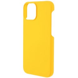 Pouzdro AppleMix Apple iPhone 13 mini - měkčené povrch - plastové - žluté