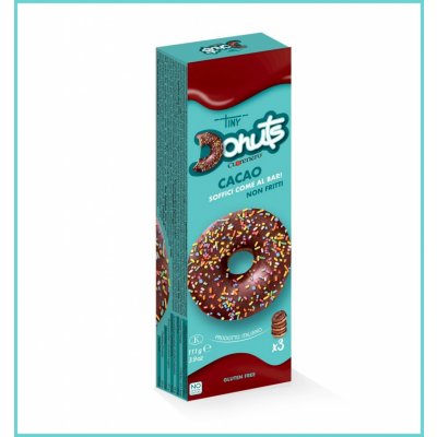 CUORENERO Donuty s polevou kakao bez lepku 111 g – Zboží Dáma