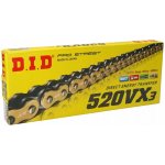 D.I.D Řetěz 520 VX3 G&B 114 – Hledejceny.cz