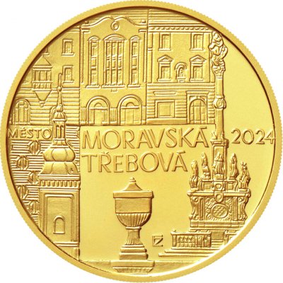 Česká mincovna Moravská Třebová 5000 Kč 2024 zlatá mince PROOF 1/2 oz – Hledejceny.cz