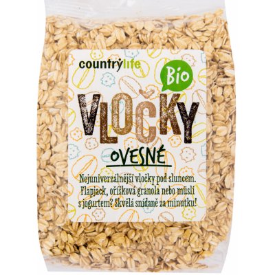 Country Life Vločky ovesné 0,5 kg – Zboží Mobilmania