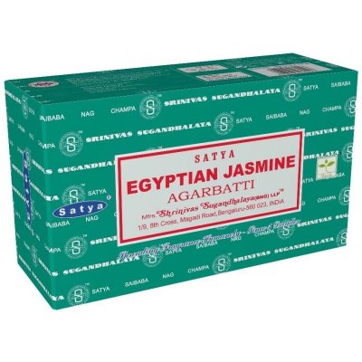 Shrinivas Satya Vonné tyčinky Egyptian Jasmine 15 g – Hledejceny.cz