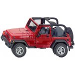 Siku Jeep Wrangler Červený KOV + PLAST – Zboží Dáma