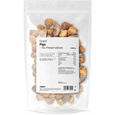 Vilgain Fíky sušené 1 000 g – Zboží Dáma
