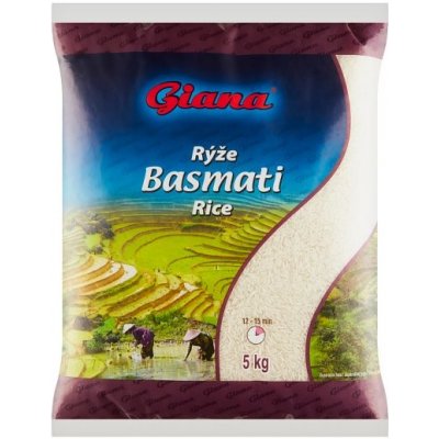 Giana Rýže basmati 5kg – Zboží Dáma