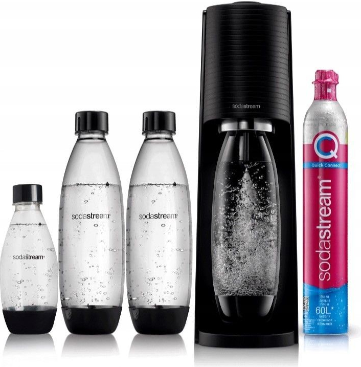 SodaStream Terra Value Pack Black