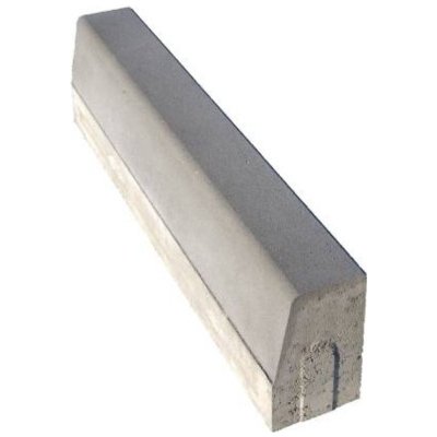 Presbeton obrubník ABO 2-15 100 x 15 x 25 cm přírodní beton 1 ks