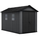 Keter Newton Plus Wide 11 x 7,5 šedý s podlahou – Zboží Dáma