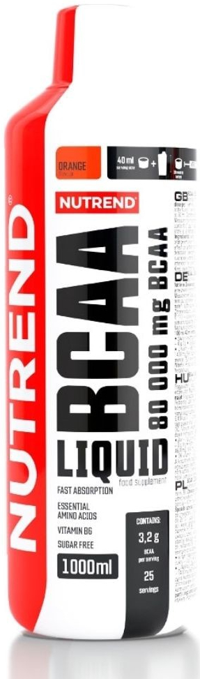 NUTREND BCAA Liquid 80000 1000 ml od 369 Kč - Heureka.cz