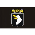 Vlajka Fostex US Airborne 101. divize 1,5x1 m – Hledejceny.cz