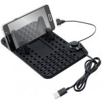 Compass držák telefonu s podložkou a kabelem micro USB/Apple 06259 – Zboží Mobilmania