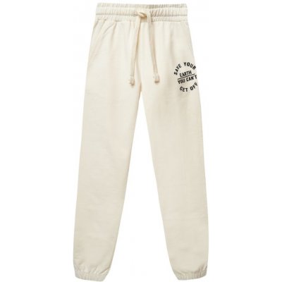 Winkiki Kids Wear Earth dívčí tepláky mléčně bílá – Hledejceny.cz