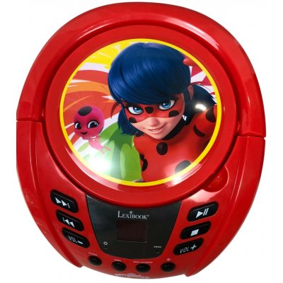 Lexibook Miraculous Ladybug dětský Bluetooth CD přehrávač – Hledejceny.cz
