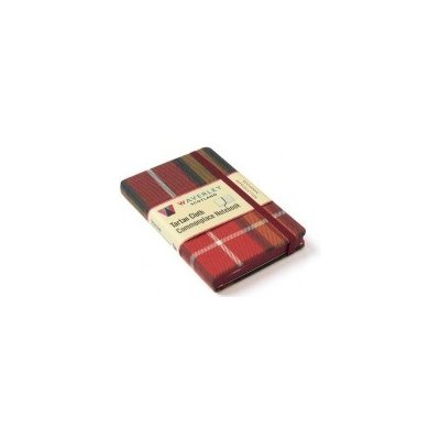 Buchanan Reproduction: Waverley Genuine Tartan Cloth Commonplace Notebook - 9cm x 14cm