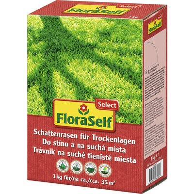 Travní směs do stínu a na suché plochy FloraSelf Select 1 kg