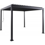 Sunfun Milos Pergola s nastavitelnou střechou, 3 x 3 m, 2,36 m, antracit GFA30020L – Zboží Dáma Sunfun Milos Pergola s nastavitelnou střechou, 3 x 3 m, 2,36 m, antracit GFA30020L – Zboží Dáma