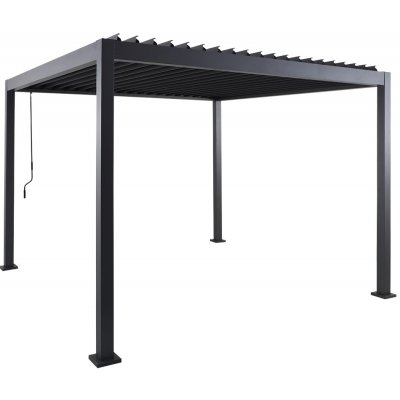 Sunfun Milos Pergola s nastavitelnou střechou, 3 x 3 m, 2,36 m, antracit GFA30020L – Zboží Dáma Sunfun Milos Pergola s nastavitelnou střechou, 3 x 3 m, 2,36 m, antracit GFA30020L – Zboží Dáma