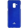 Pouzdro a kryt na mobilní telefon Samsung Pouzdro Mercury Jelly Case Samsung Galaxy A8 PLUS 2018 modré