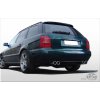 Výfuk na auto FOX Nerezový koncový tlmič s dvojitým vyústením na každej strane 2x76mm (Typ 13) AUDI A4 - B5 Limousine/ Avant r.v. 1994-2001