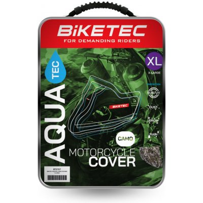 BIKETEC voděodolný potah AQUATEC CAMO XL – Hledejceny.cz