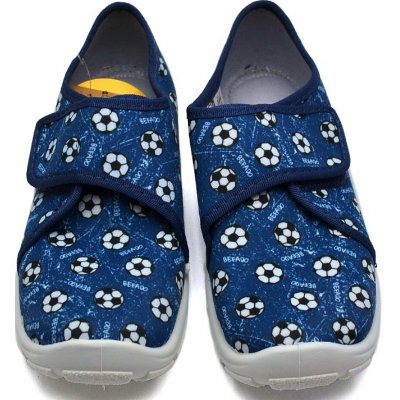 Befado chlapecké bačkory 974Y509 Míče – Zboží Mobilmania