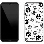 mmCase gelové Honor 8A - psí tlapky 1 – Zboží Mobilmania