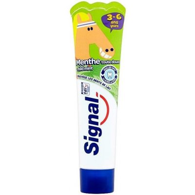 Signal KIDS zubní pasta mild mint 3-6 let 50 ml – Zbozi.Blesk.cz