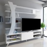 Kalune Design DURU 180 cm bílá – Zboží Mobilmania