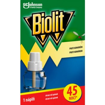 Biolit Náplň do elektrického odpařovače proti komárům 27 ml 45 nocí