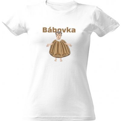 Tričko s potiskem Babiš je bábovka! Dámské triko dámské Bílá – Hledejceny.cz