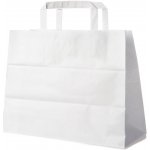 Papírové tašky 32x16x27 cm bílé [250 ks] – Sleviste.cz