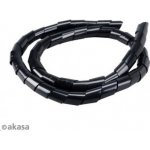 AKASA souprava na svazování kabelů černá AK-TK-01BK – Zboží Mobilmania
