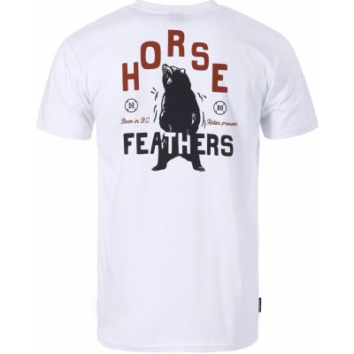 Horsefeathers STANDING BEAR white – Zboží Mobilmania