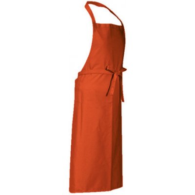 Workwear Verona Dlouhá pracovní zástěra s laclem 00130-01 Orange – Hledejceny.cz