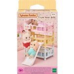 Sylvanian Families 5741 Nábytek třípatrová postel se skluzavkou – Zboží Dáma