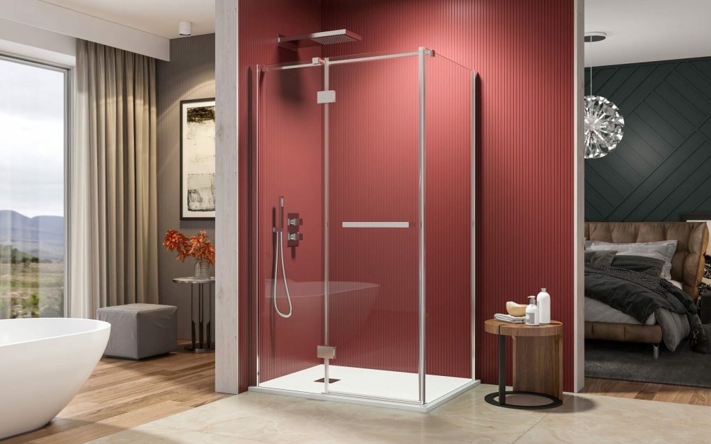 Aquatek sprchový kout CRYSTAL R33 120x90