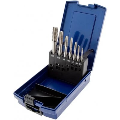 Sada OREN - strojní závitníky DIN 371 B (průchozí závit), 7dílná – Hledejceny.cz