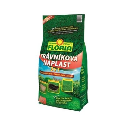 náplast trávníková 1kg 3 v 1 FLORIA – Sleviste.cz